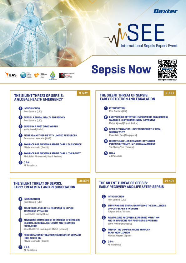 Global Sepsis Awareness Webinar Series - FREE REGISTRATION