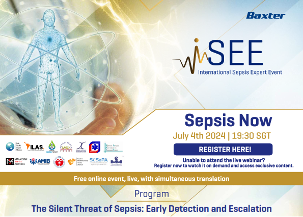 Global Sepsis Awareness Webinar - 4 jul 2024. Registracija je besplatna!