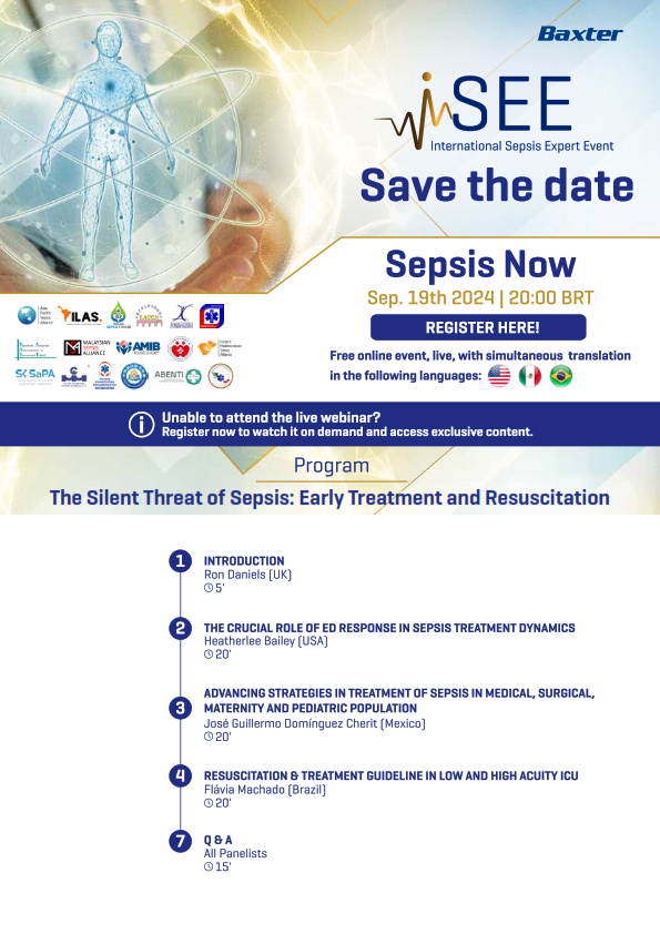 Global Sepsis Awareness Webinar Series - FREE REGISTRATION